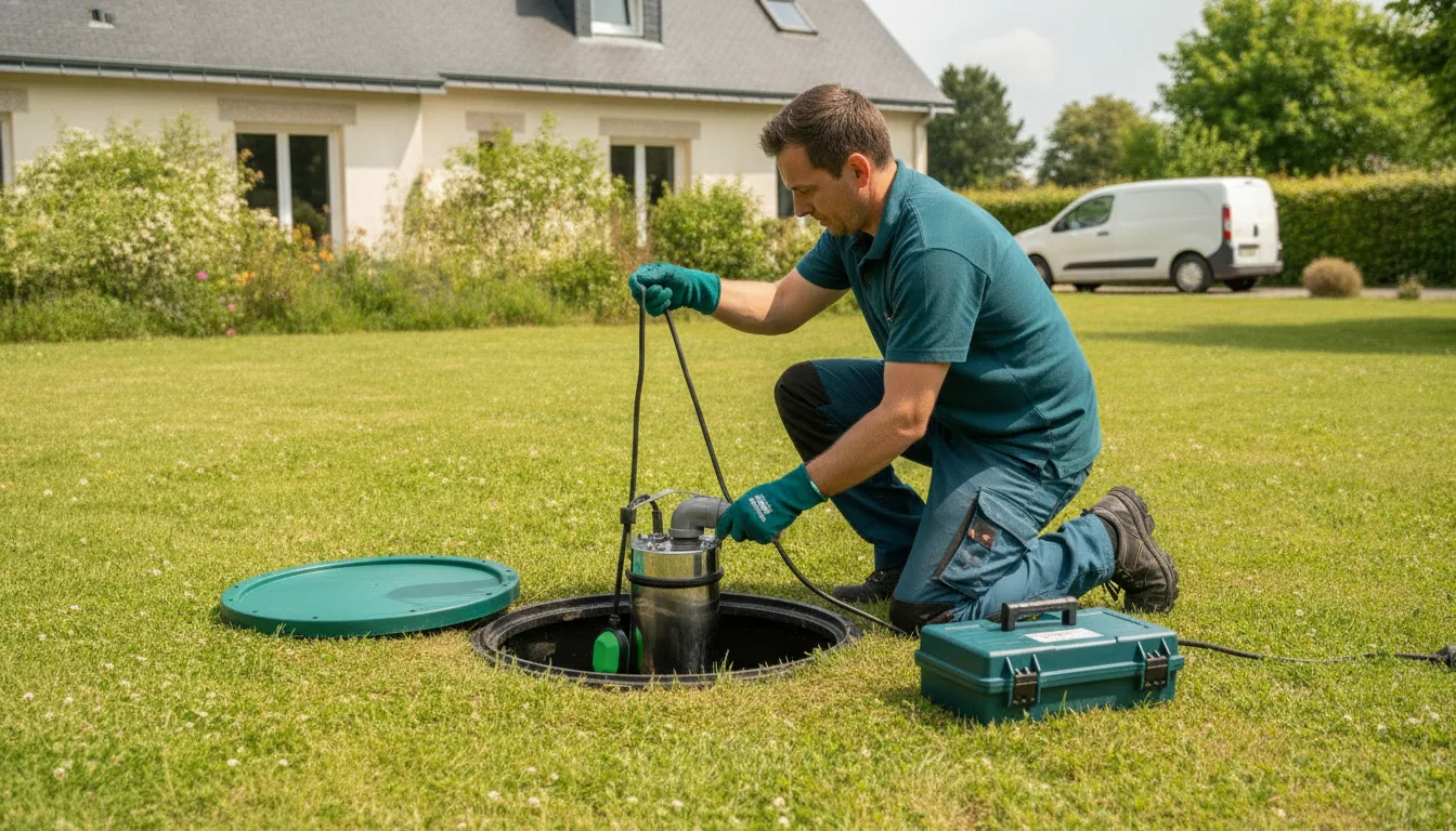 Dépannage pompe de relevage Savenay – méthode / geste technique