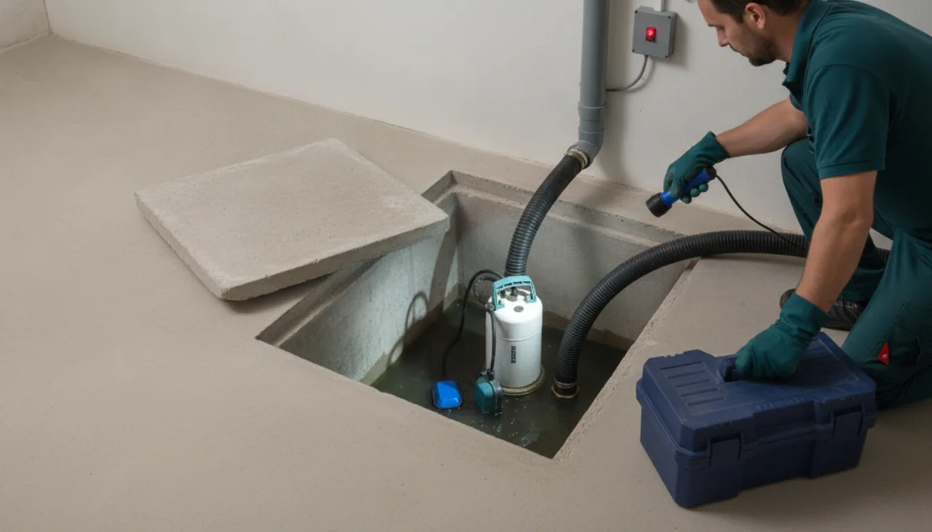 Dépannage pompe de relevage Savenay – problème / diagnostic